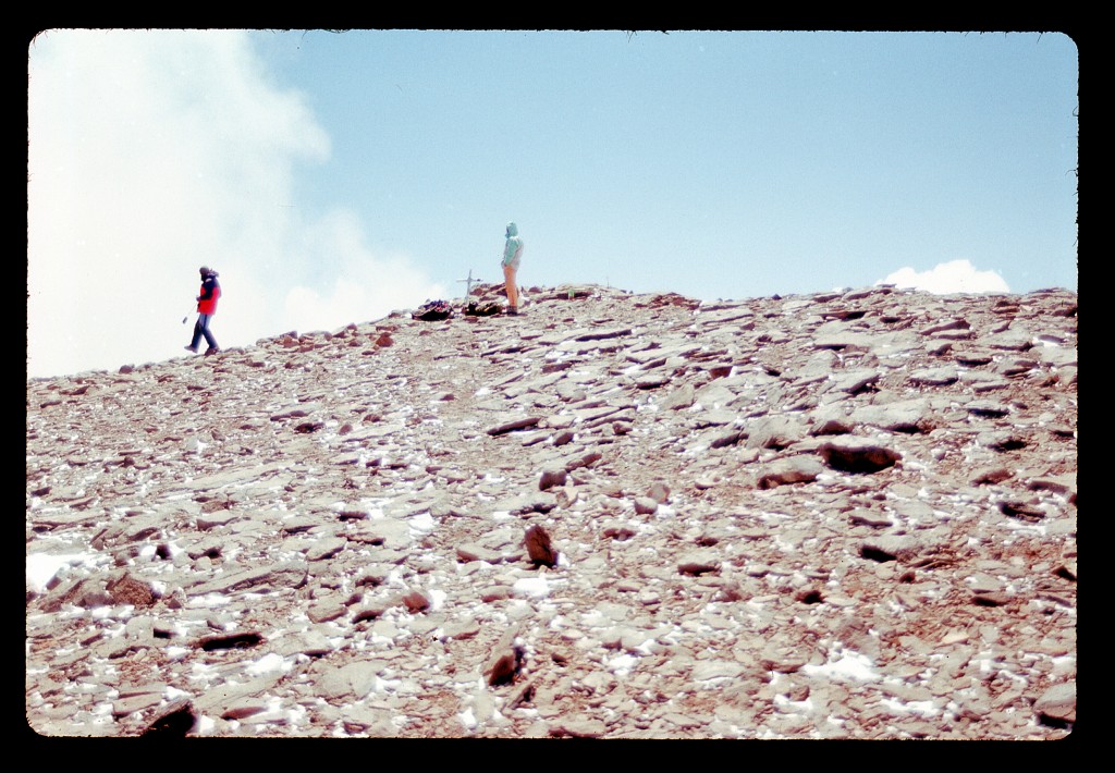 The two Germans on top of Aconcagua