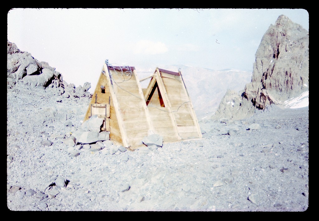 The Independencia Hut, at 21,477 feet above sea level