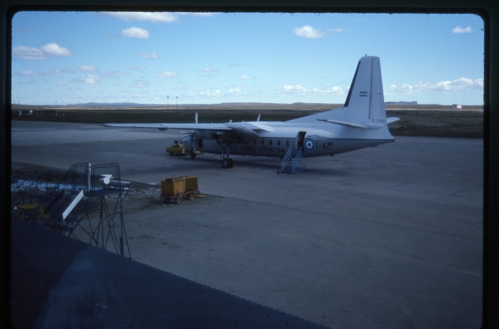 This was my ride from Río Grande to Ushuaia