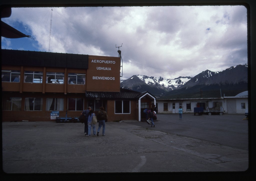 The Ushuaia airport