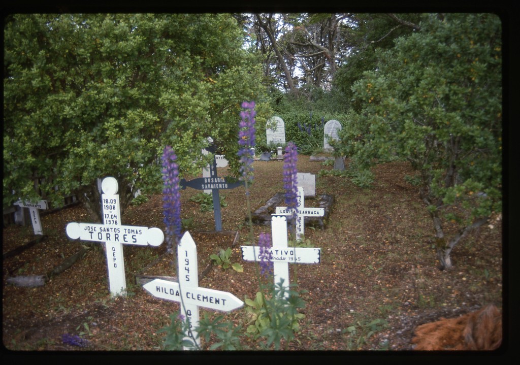 The cemetery at Estancia Harberton