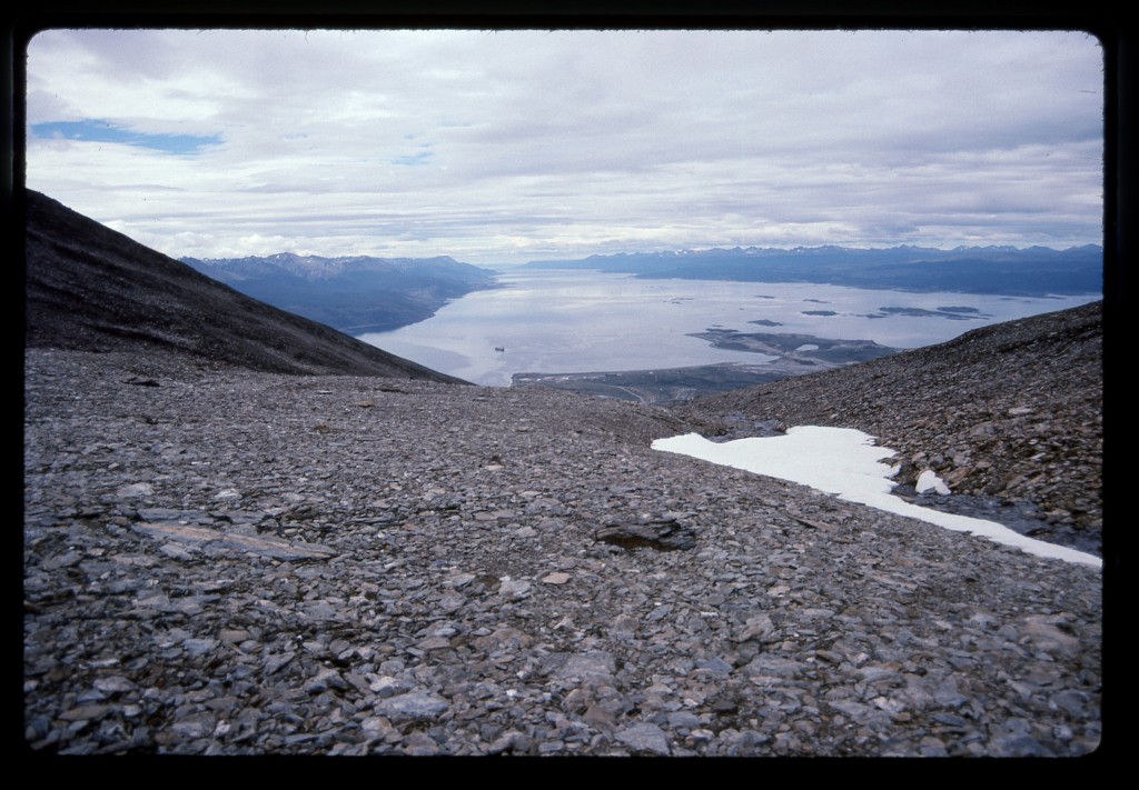 Looking east along Beagle Channel