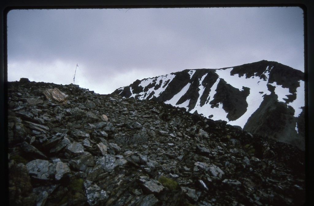 The top of Cerro del Medio