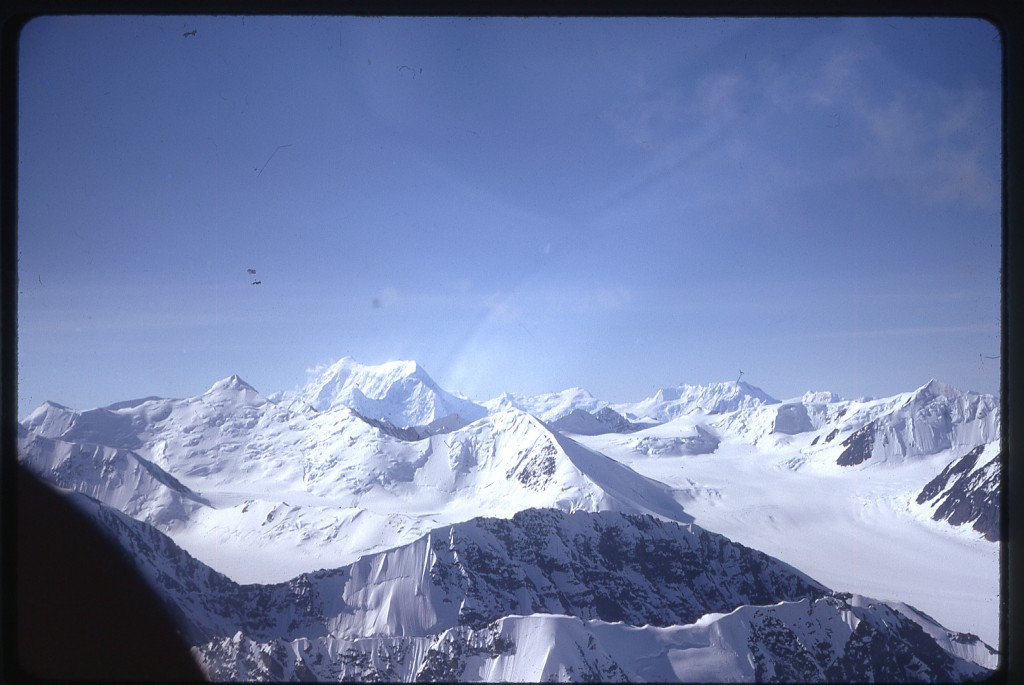 Mt. St. Elias seen from the plane