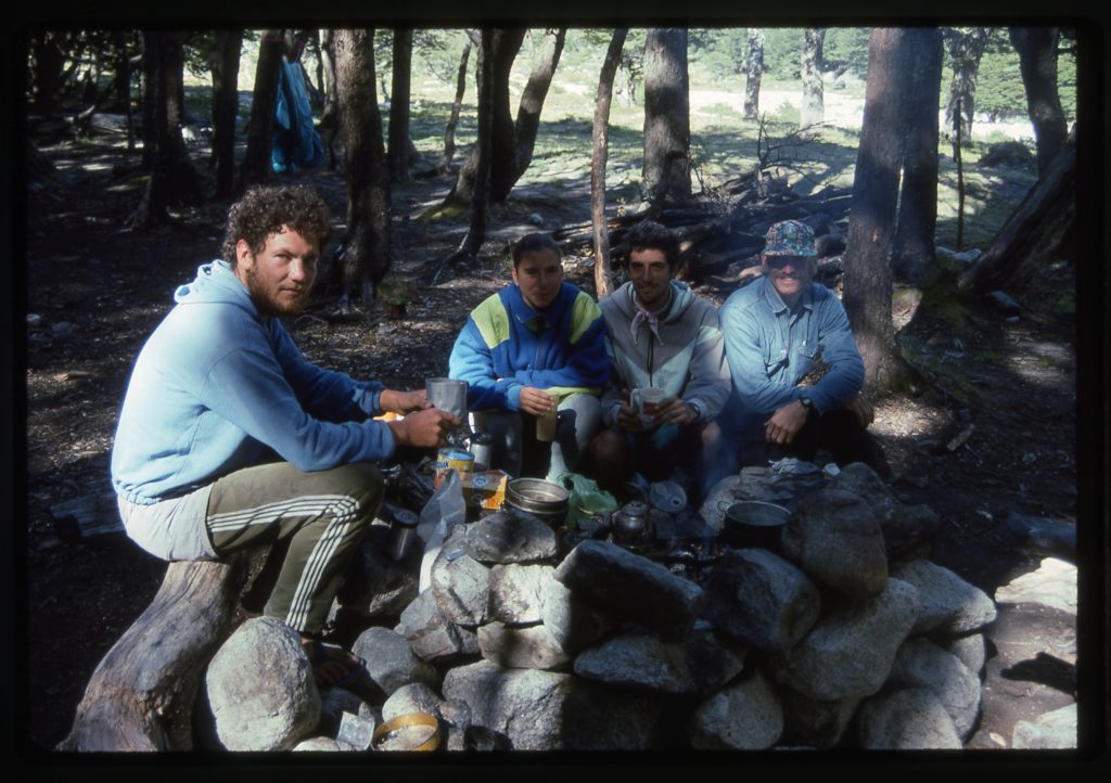 L to R - Daniel, Susana, Julio and an unknown guy