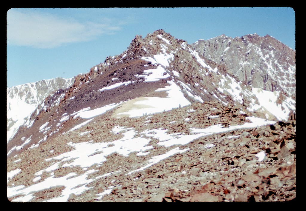 Looking from Franke over to Cerro Lomas Amarillas