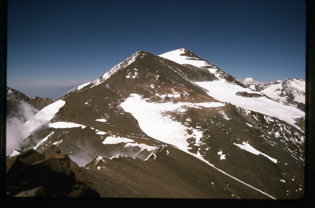 From the top of Vallecitos, looking south to Cerro Plata