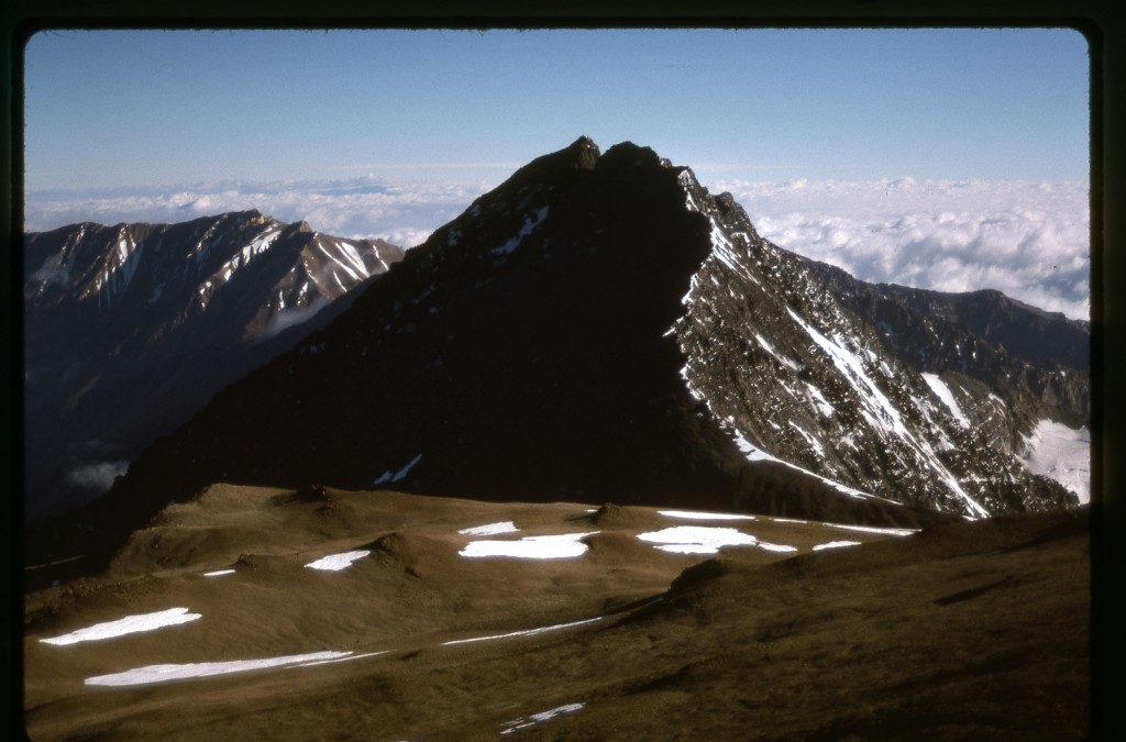 From the north slope of Cerro Plata, looking north to Vallecitos