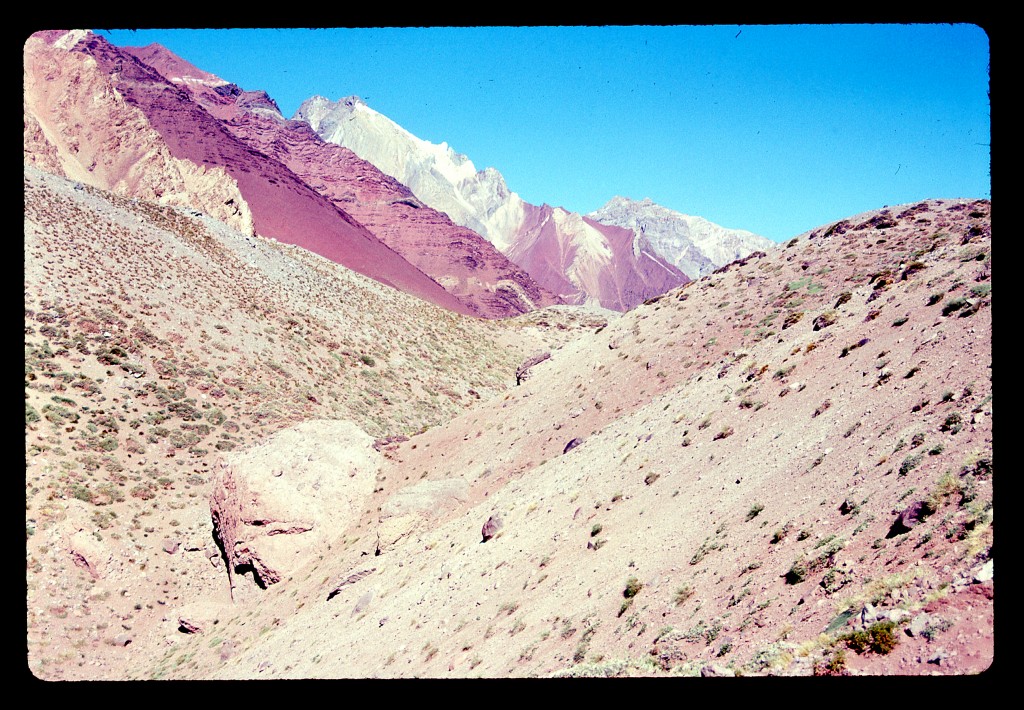Peaks west of Aconcagua