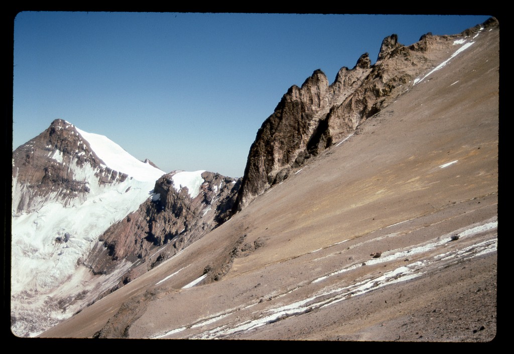 Looking north from 17,500 feet elevation