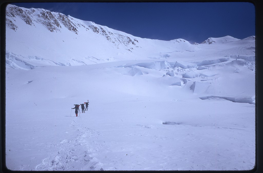 En route to Camp Three