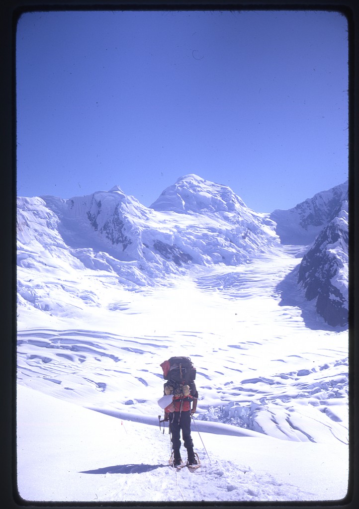 The southeast side of Mt. St. Elias on the way to Camp Four