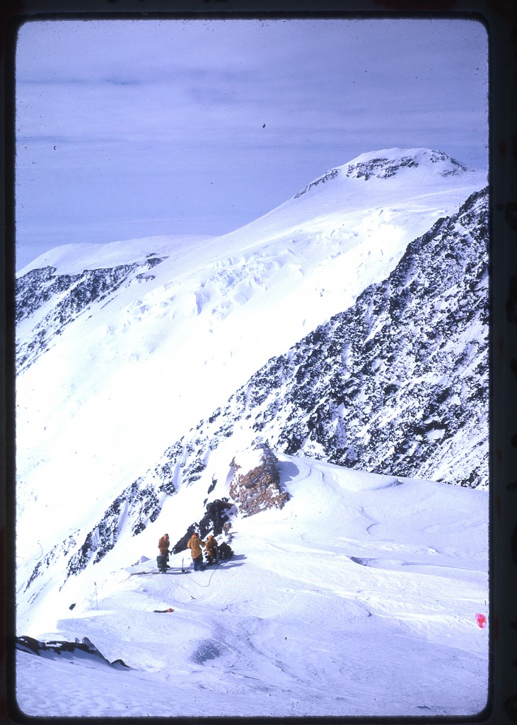 At 18,200' on the ridge above Denali Pass