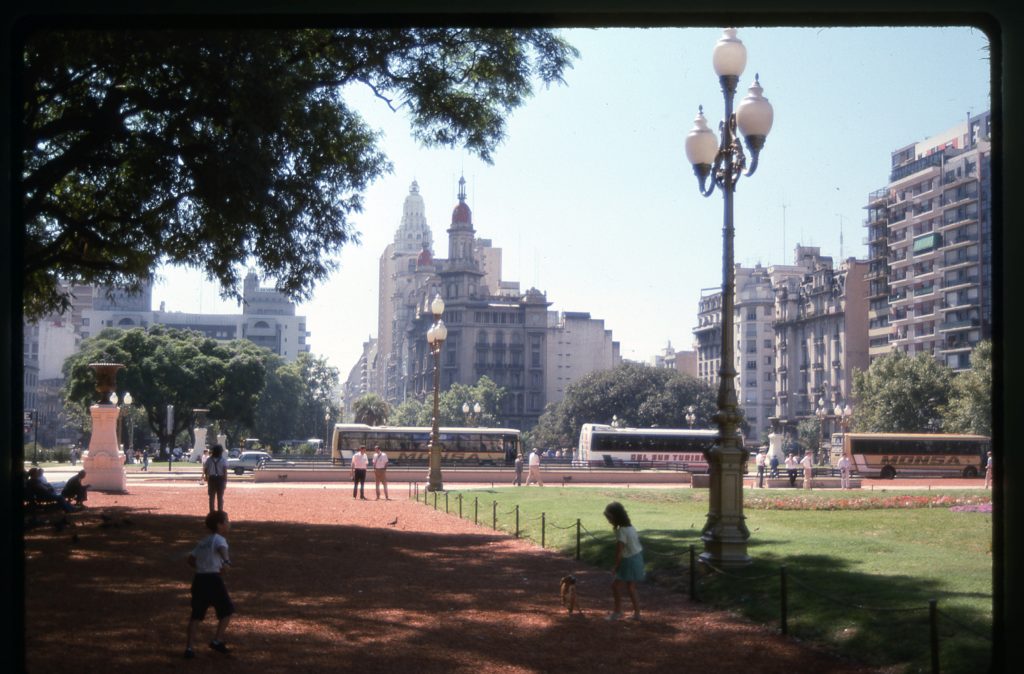 Near the Congreso Nacional