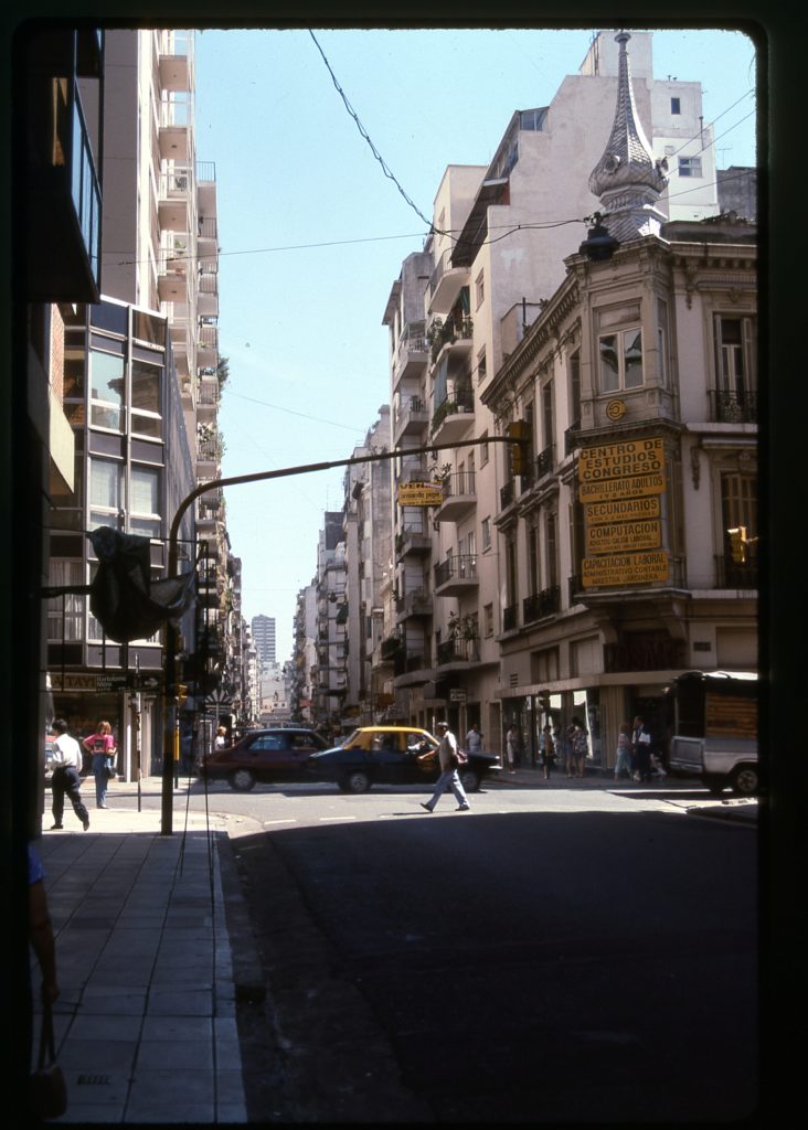 Near my hotel on Rodriguez-Peña Street