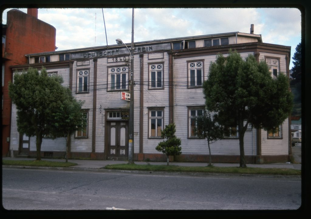 Old house in Puerto Montt, Chile