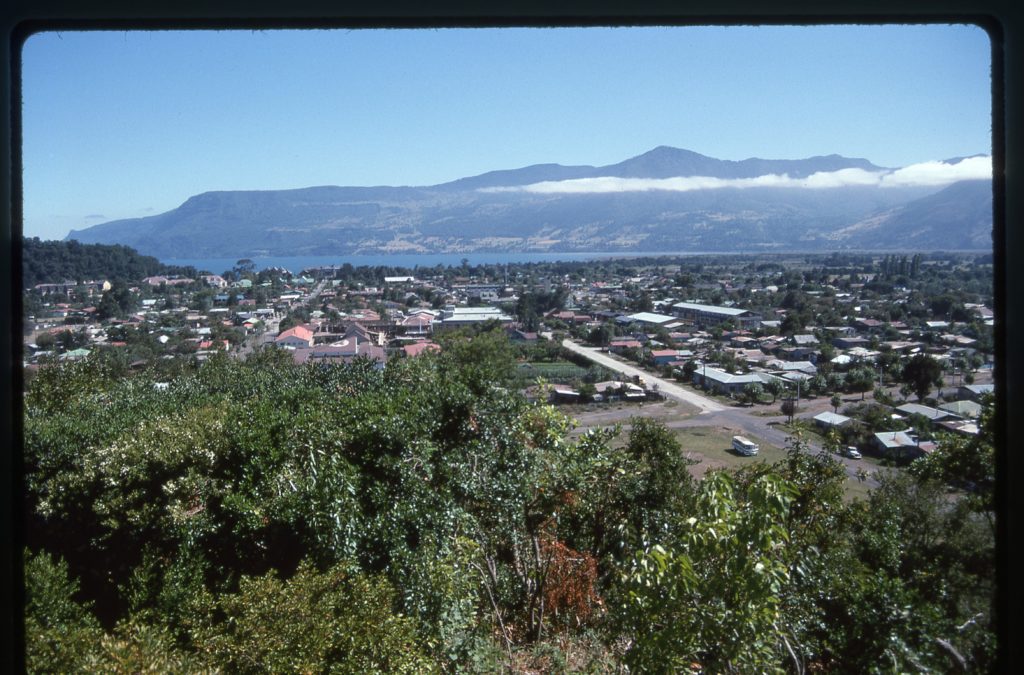 Looking over the town from the monastery