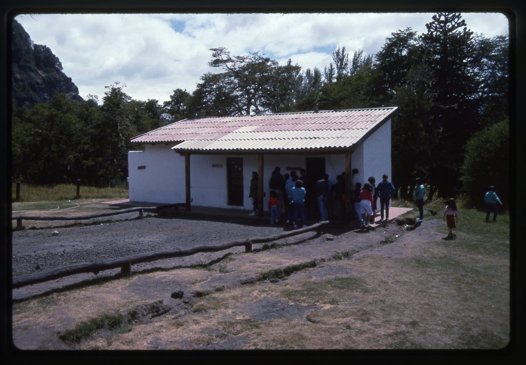 The customs post at Tromen, Argentina