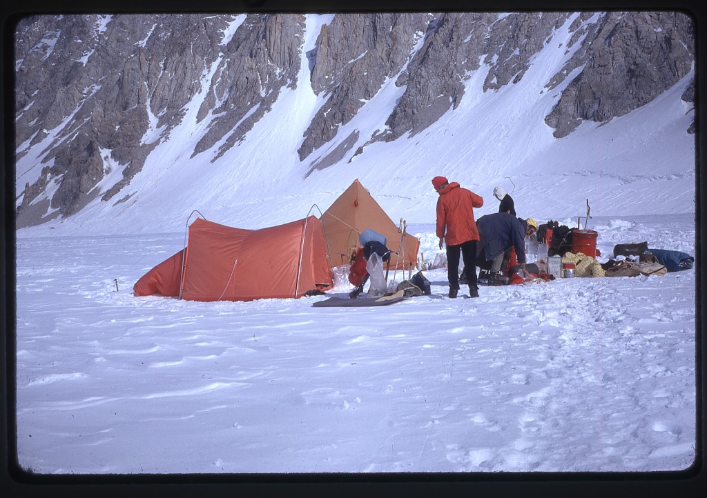 Base Camp in King Trench
