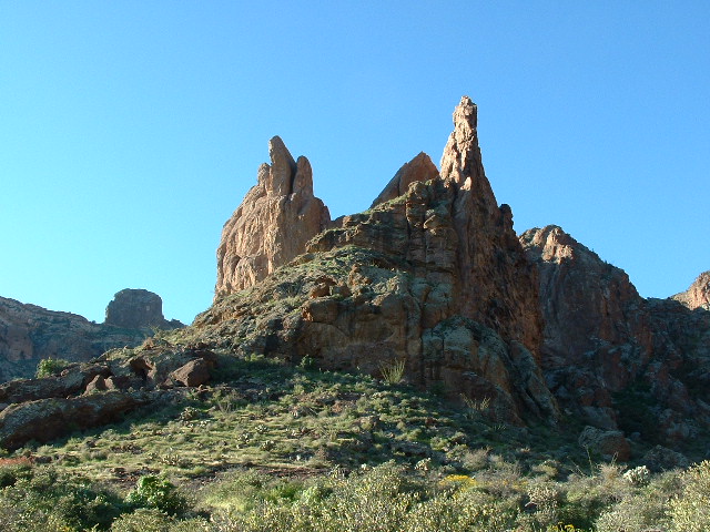In the Ajo Range