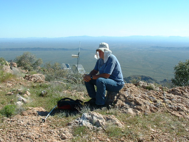 Andy on the summit