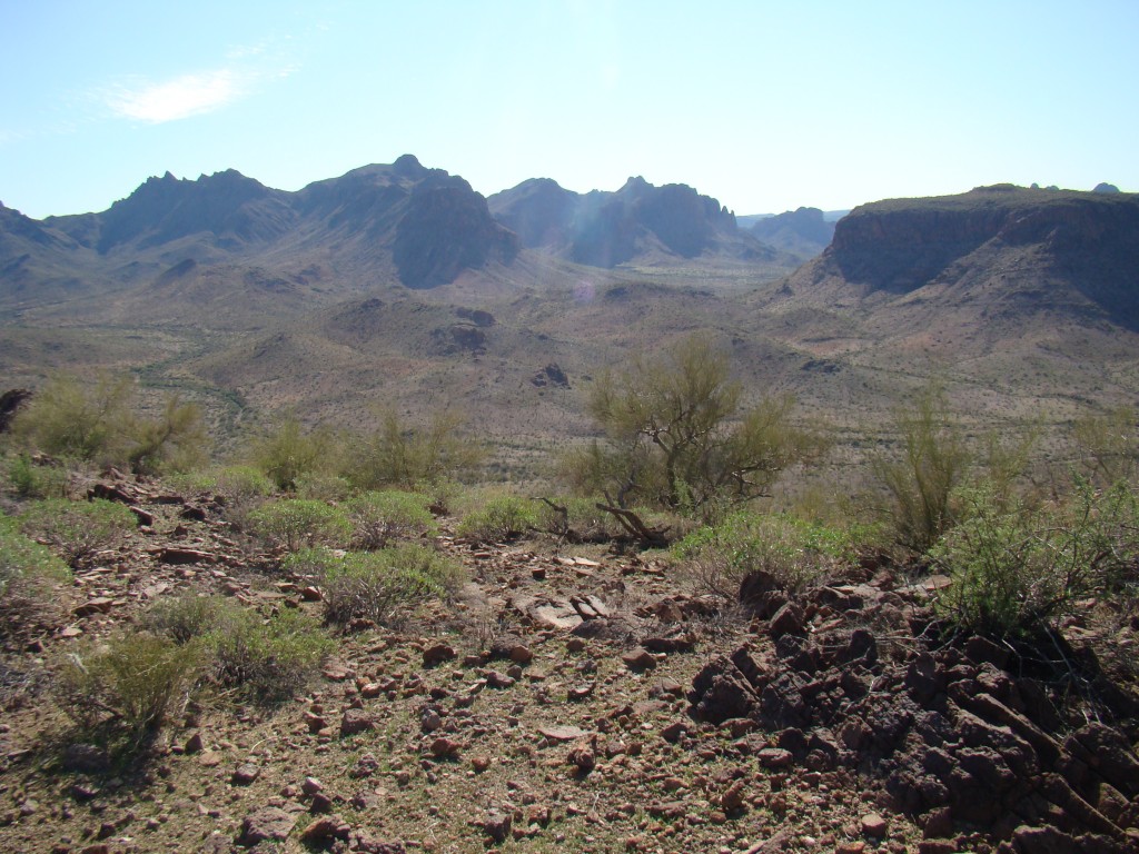 Looking south from Peak 3089