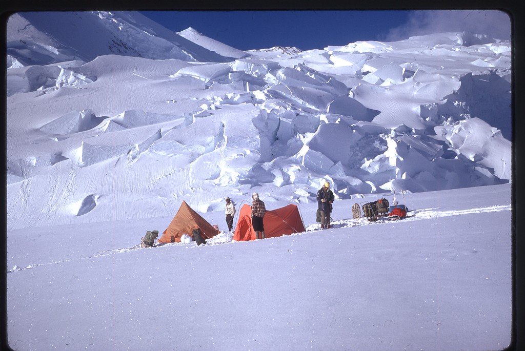Camp One at King Col