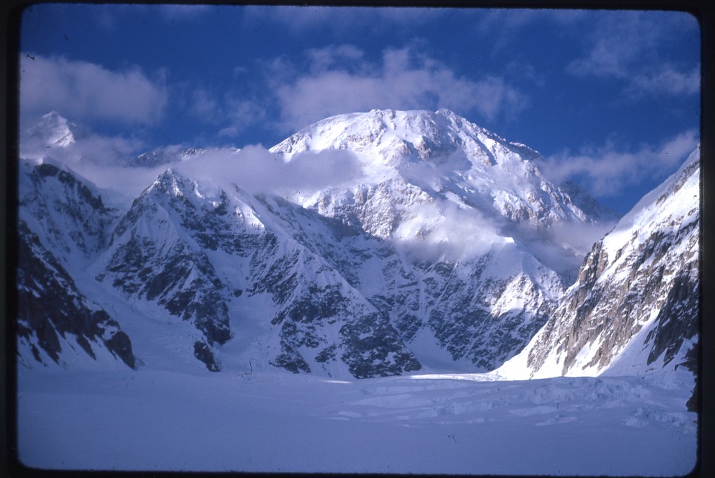 McKinley, as seen from the first camp.
