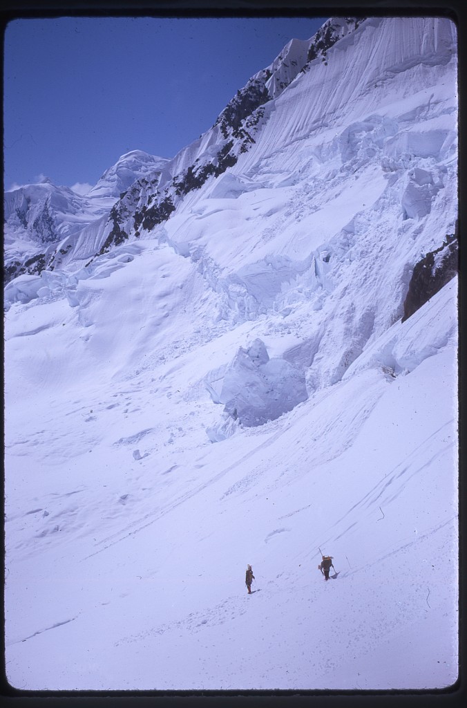 Descent to Camp Two and the airdrop