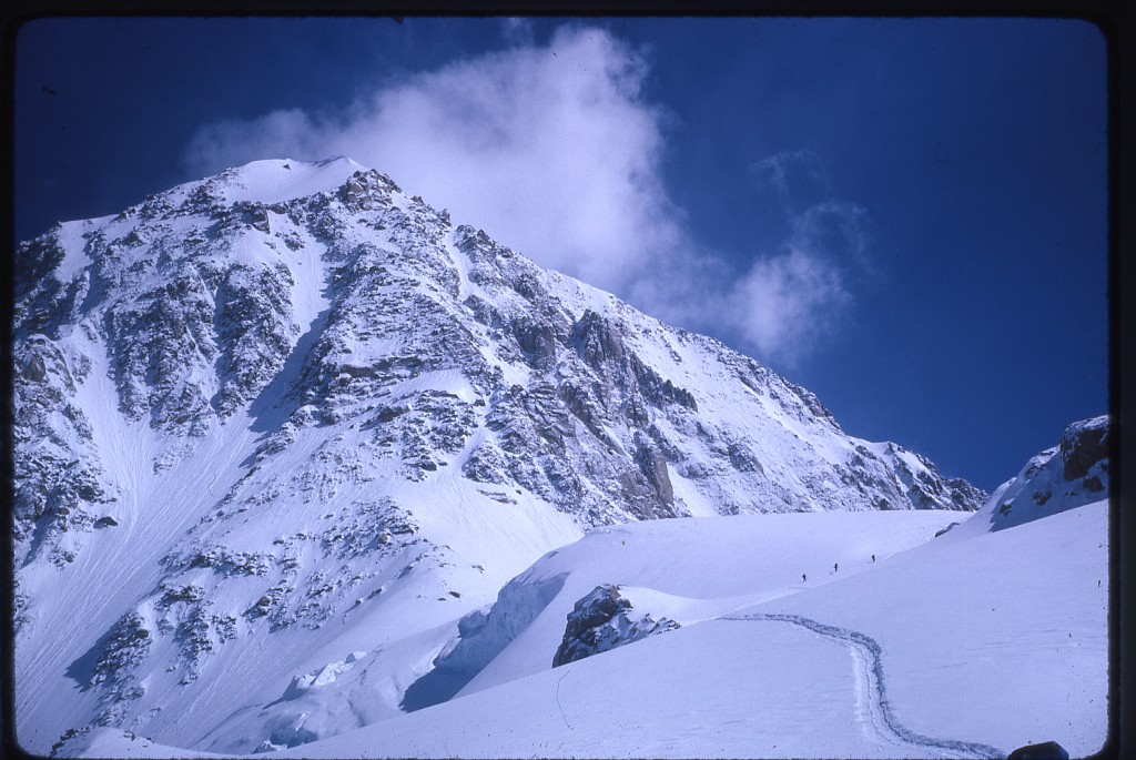 Looking towards Camp Two