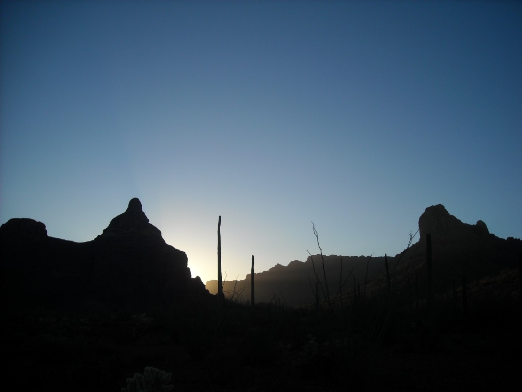 Approaching Montezuma's head (on the left)