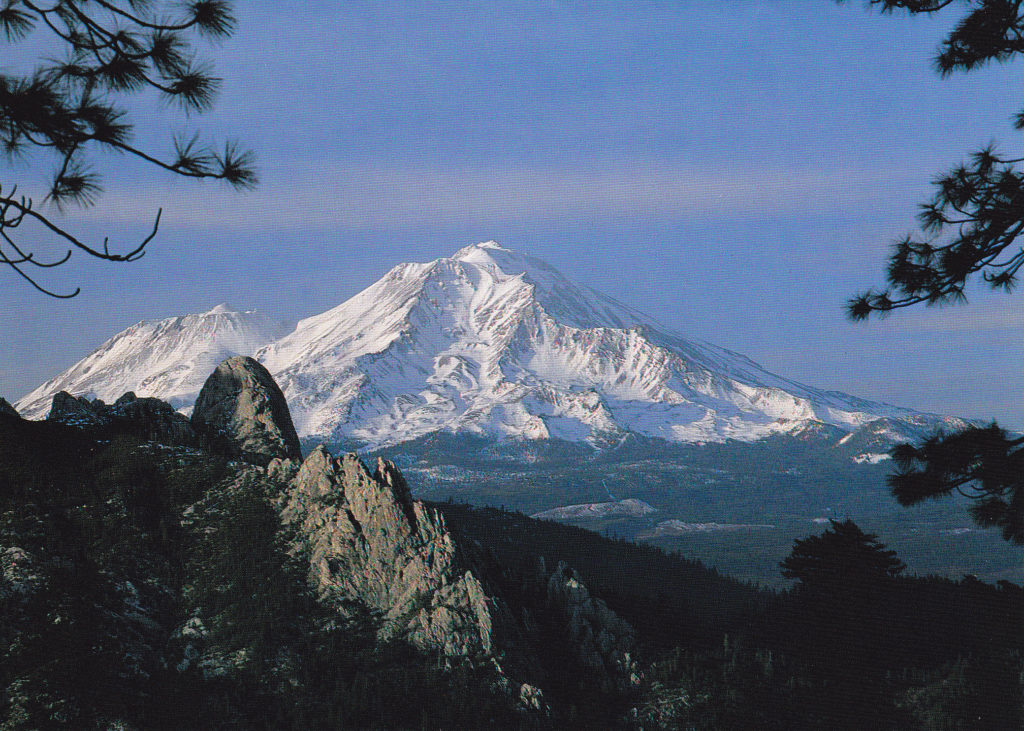 The west side of Mt. Shasta