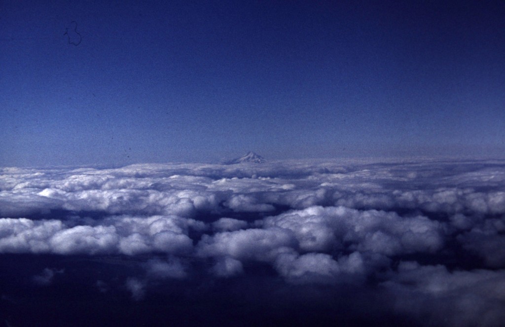 Mt. Hood from the summit of Mt. Adams