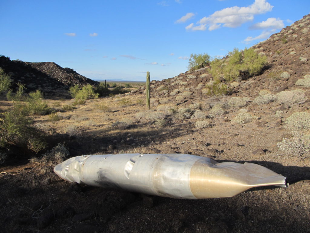 Unknown military debris