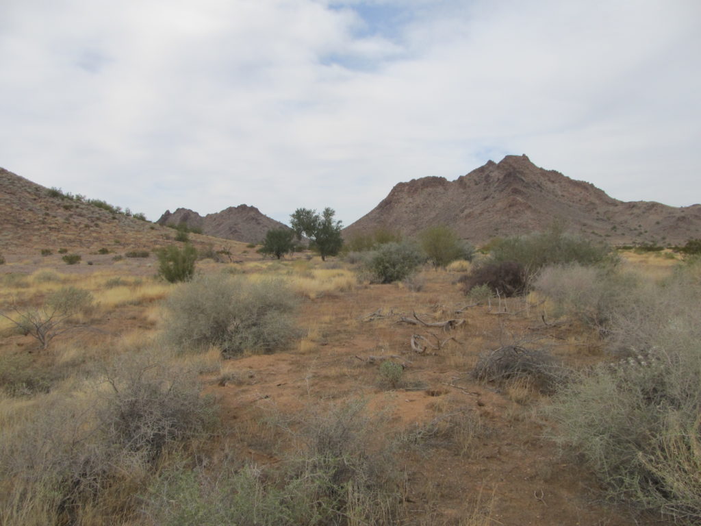 Peak One, on the left, and Peak Two, on the right