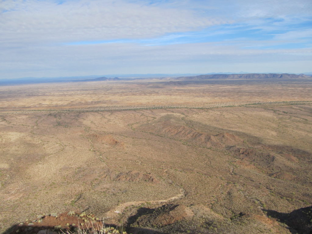 The view from the summit.