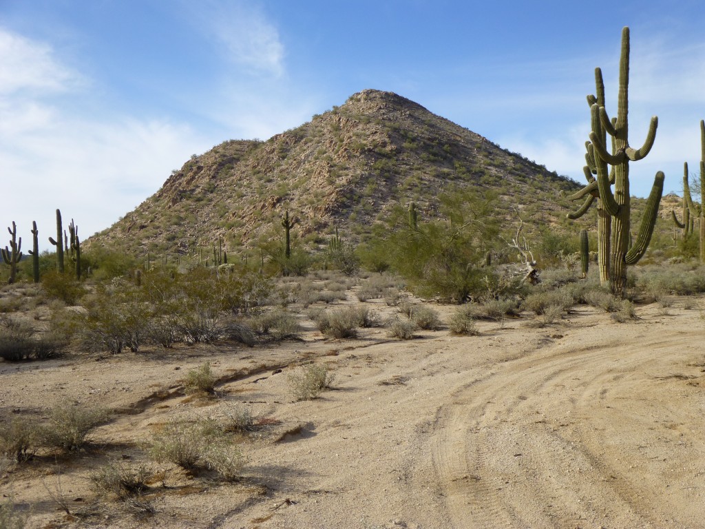 Looking west to Peak 2272