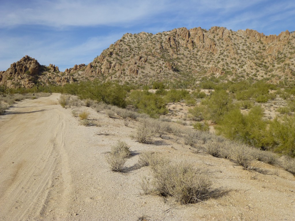 Looking north to Peak 2308