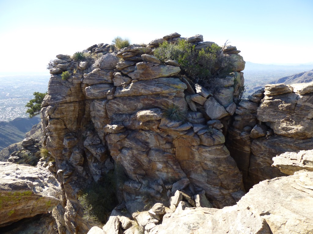 The actual summit of Thimble Peak