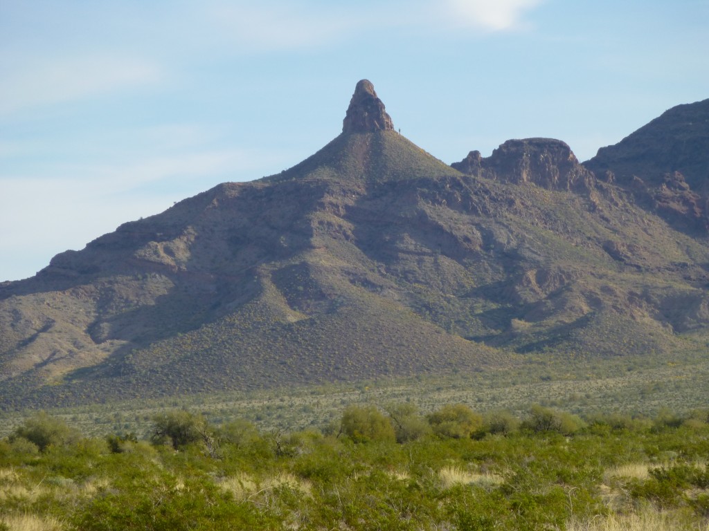 Sheep Peak as seen from the southwest