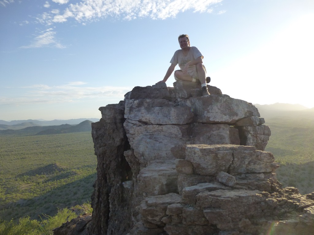 Andy on the summit of Peak 2608