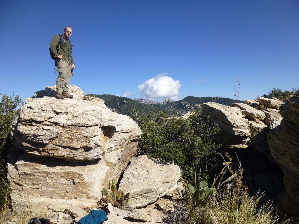 Jake on the west summit