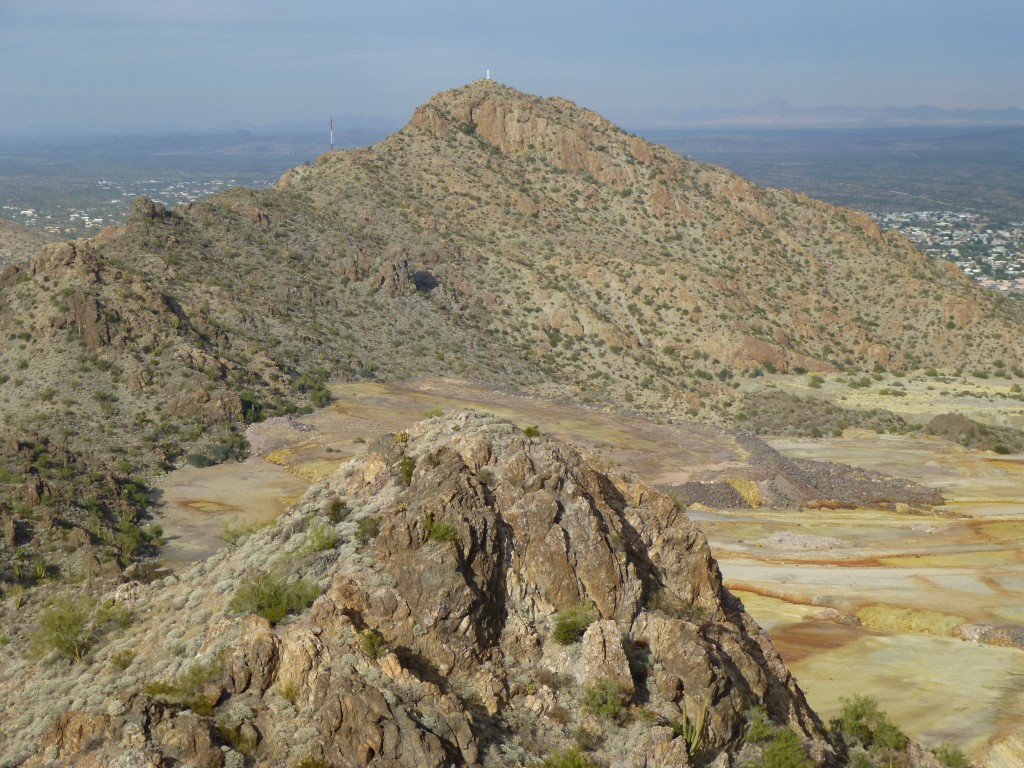 Looking north to Camelback Mountain