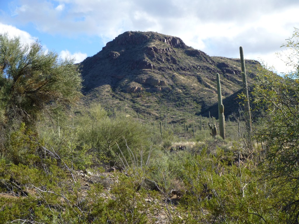 The north side of Peak 3689