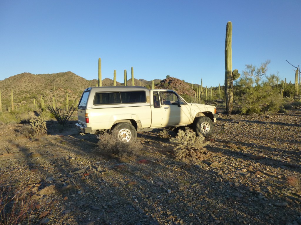 The old 1988 Toyota. It takes a lickin' and keeps on tickin'.