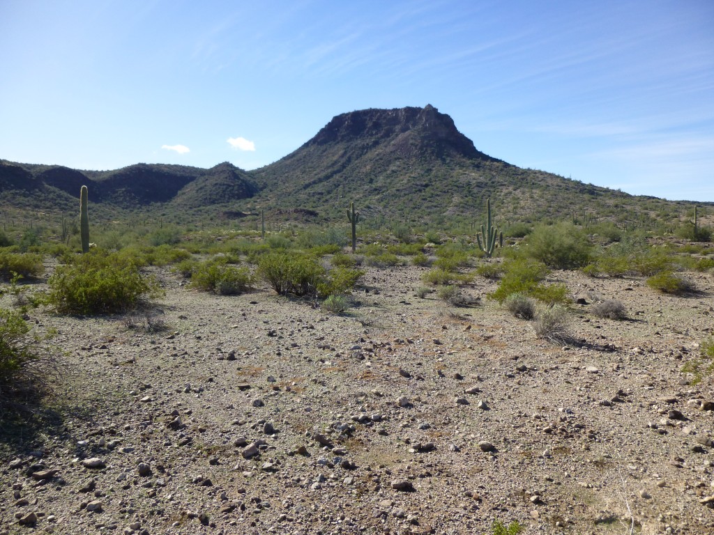 Looking south to Peak 2540