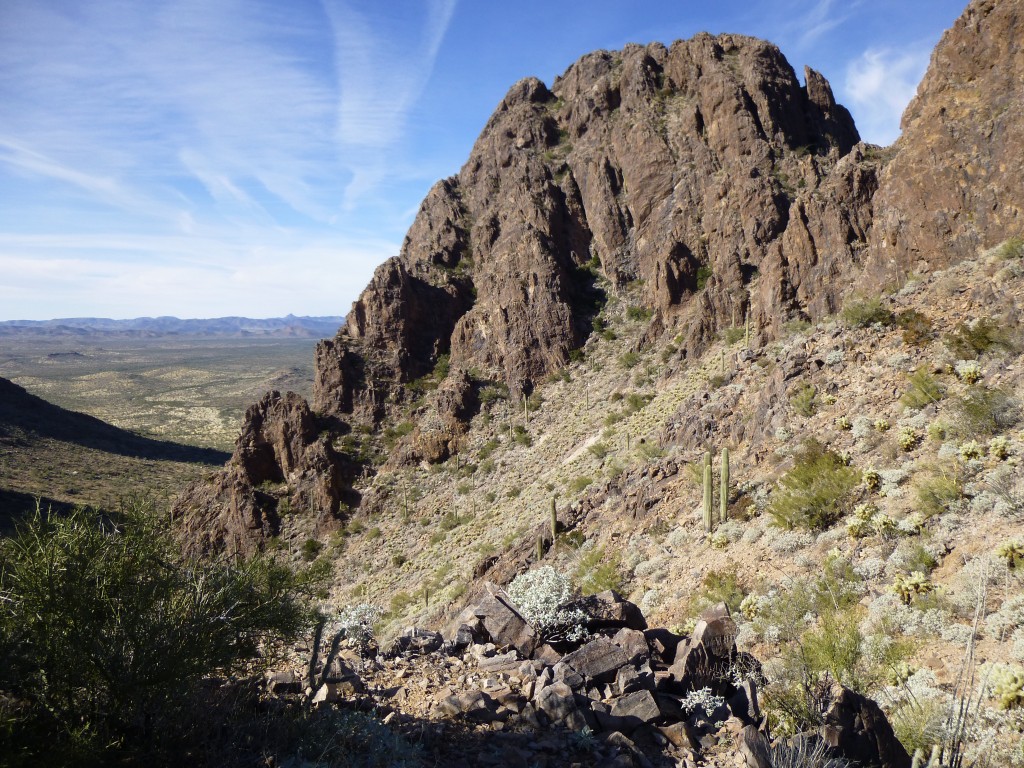 The east face of Peak 3300