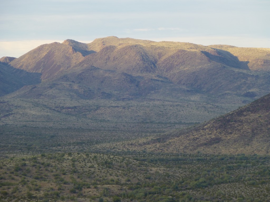 Looking west to Peak 2870 in the Growler Mountains, a 1K prom first climbed in 2014