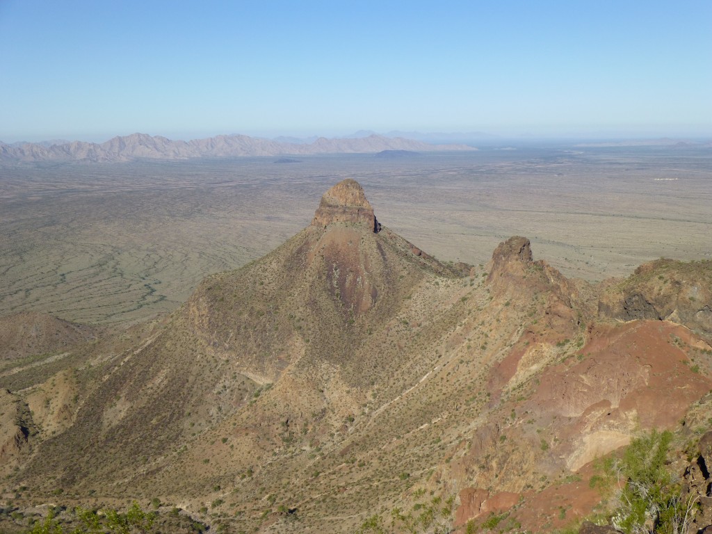 The east side of Sheep Peak