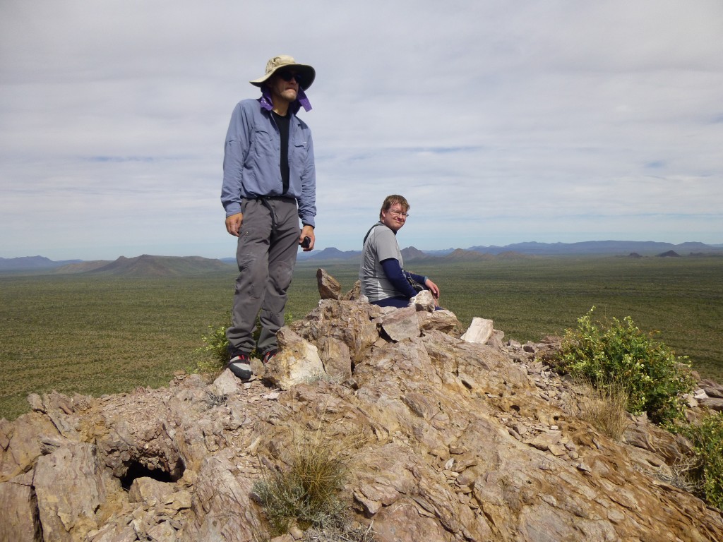 John and Andy on the summit of Peak 2602